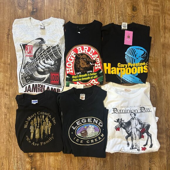 Lot of Vintage Graphic Tee's - Picture 1 of 1